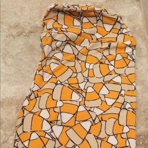 Tween LuLaRoe Candy Corn Leggings